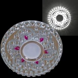 Встраиваемый точечный светильник Reluce 62097-9.0-001PL MR16+LED5W CL+PP (220V, круглые)