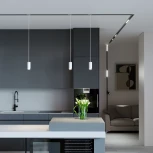 Трековый светильник однофазный Elektrostandard 85021/01 Nubis GU10 белый (220V, круглые)