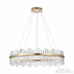 Подвесная люстра Arte Milano Venezia 312033/D1000 BS (регулировка яркости, LED, 220V, хрусталь, пульт управления, на тросе, круглые)