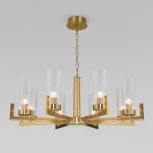 Подвесная люстра Eurosvet Arganie 60133/8 латунь (220V, на цепи)
