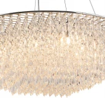 Подвесная люстра Indigo INTRIGO V000369 (220V, хрусталь, на тросе)
