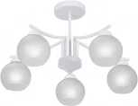Потолочная люстра на штанге V4286-0/5PL Vitaluce (220V, шарики)