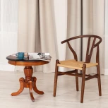 Стул WISHBONE (mod.CB2212) дерево вяз, 57*50.5*79.5, Темный Орех (№5) Tetchair 12826