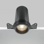 Встраиваемый светильник светодиодный под гипсокартон Maytoni Focus Led DL125-L12-4K-TRS-B (220V, круглые)