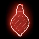 Светодиодная Фигура Шар 24 x 42 см Красная, Гибкий Неон и Акрилайт, IP54 Laitcom HFS1-2R