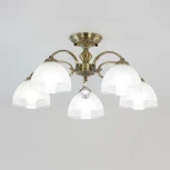 Потолочная люстра на штанге Citilux Франческа CL417153 (220V, хрусталь, подвески)