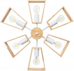 Потолочная люстра на штанге Arte Lamp Brussels A8030PL-6WH (220V)
