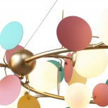 Подвесная люстра F-Promo Multy Bliss 2772-12P (220V, на тросе, шарики)