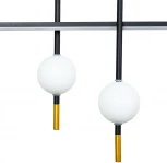 Подвесной светильник Arte Lamp Polaris A2610SP-85BK (LED, 220V, на тросе, шарики)