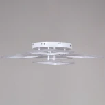 Потолочная люстра светодиодная на штанге с пультом регулировкой яркости и цветовой температуры Reluce 05105-0.3-4+1 WH