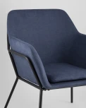 Кресло Stool Group Шелфорд синее УТ000001793