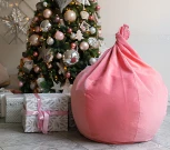Кресло мешок Dreambag Груша Розовый Микровельвет (L, Классический) 5012611