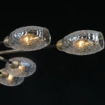 Потолочная люстра на штанге ILLUMICO IL0255-8CSQ-79 BK AB (220V)