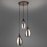 Подвесной светильник Eurosvet Cosmic 50085/3 черный жемчуг (220V, на проводе)