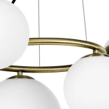 Подвесная люстра Lightstar Globo 815051 (220V, на тросе, шарики, молекулы)