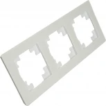 Рамка на 3 поста (белый) Stekker Катрин 49596