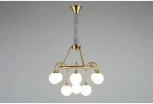 Подвесная люстра Aployt Eloiz APL.839.03.09 (220V, на цепи, шарики)