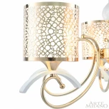 Подвесная люстра Arte Milano Florentia-9787 309787/6 Wh/Gd (220V, на цепи)