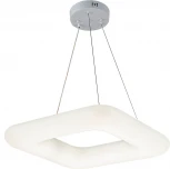 Подвесной светильник Escada Soft 10259/1 LED*45W White (ночной режим, 220V, пульт управления, на тросе)