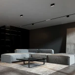 Светильник потолочный светодиодный Elektrostandard Block 25109/LED 10W 4000K черный