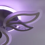 Потолочная люстра De City Мадлен 424013907 (LED, 220V, пульт управления, цветы)