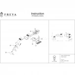Спот Freya Susana FR7002WL-02WG