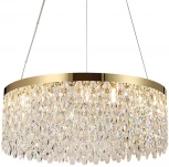 Подвесная люстра Newport 8530 8531/60 С gold polished (220V, на тросе, круглые)