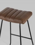 Стул барный Stool Group Ковбой экокожа коричневый УТ000005624