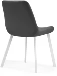 Стул Notta на металлокаркасе Челси белый / темно-серый 489746