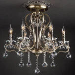 Потолочная люстра Eurosvet 12505 12505/6 античная бронза