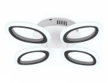 Потолочная люстра Ambrella Acrylica FA4485 (регулировка яркости, LED, 220V, пульт управления, цветы)