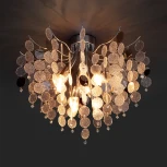 Потолочная люстра Wi-Fi каскадная Bogate's Bolla 334/9 Smart (220V, управление смартфоном, голосовое управление, умный дом - Minimir Home, Алиса, Маруся, Салют)