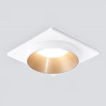 Встраиваемый точечный светильник Elektrostandard 116 MR16 золото/белый (220V)