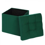 Пуфик Dreambag складной Зеленый Велюр 13560
