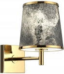 Бра Odeon Light Bergi 5064/1W античн.бронза/серо-беж./металл/натур.камен."шпон" E27 LED 1*10W (220V)