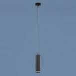Подвесной светильник Elektrostandard Topper DLR023 12W 4200K черный матовый (LED, 220V, на проводе)