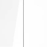 Выключатель двухклавишный (белый глянцевый) Voltum S70 VLS020101