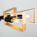 Потолочная люстра на штанге Arte Lamp Brussels A8030PL-8BK (220V)