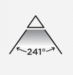 Настенный светильник уличный светодиодный Oasis Light GEOMETRY W1050 Gr (220V, IP54)