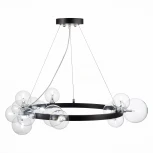 Подвесная люстра ST Luce Necton SL1165.403.15 (220V, на тросе, шарики, молекулы)