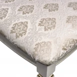 Банкетка Васко В 106Н слоновая кость/золото, Маркус ваниль от фабрики Mebelik