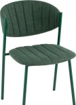 Стул Харпер ткань рогожка зеленый каркас зеленый полуглянцевый муар Stool Group (арт.УТ000038933)