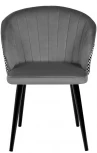 Стул Paola тёмно-серый с жаккардом Bradex Home RF 0261