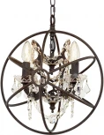 Подвесная люстра Loft It Foucaults Orb Crystal LOFT1897/4 подсвечник