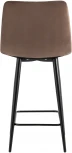 Стул полубарный Stool Group Джанго велюр коричневый высота сиденья 60 см УТ000036035