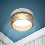 Встраиваемый точечный светильник ЭРА DK97 CH/BK (220V, круглые)