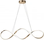 Подвесной светильник с таймером Escada Knot 10236/1 LED*60W Gold 10236/1LED (220V, пульт управления, на тросе)