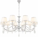 Подвесная люстра Arte Milano AM342109 342109/10 CR+LWT (220V, подвески, на цепи)