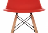 Обеденный стул для кухни Woodville Eames PC-015 красный 11180