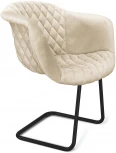 Стул Sheffilton SHT-ST31-C4/S45-1 кремовый/черный муар от фабрики Sheffilton